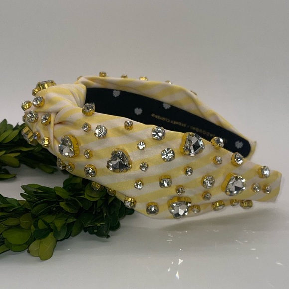 Lele Sadoughi x Stoney Clover Lane ‘Sunflower’ crystal embellished headband. - Picture 4 of 4